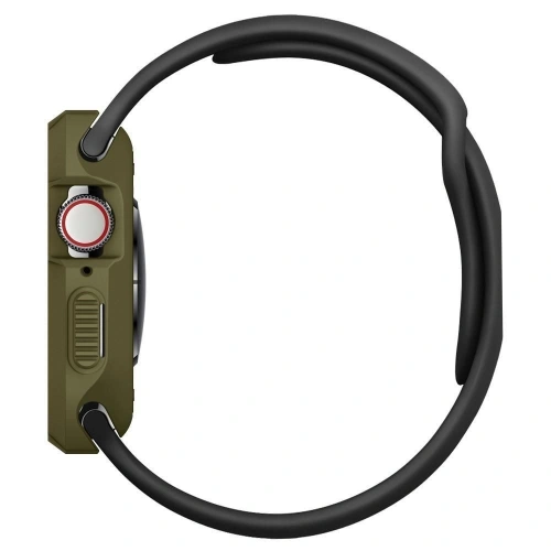 Kup Etui Spigen Rugged Armor Apple Watch 4/5/6/7/SE 44/45mm olivově zelená - SPN752OLIGRN - {ean13} - Sklep Home Screen