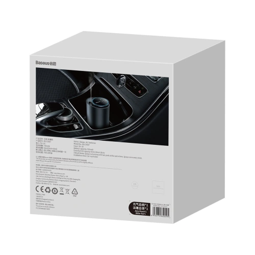 Kup Automobilový osvěžovač vzduchu Baseus černý (bílý čaj / šťavnatý broskev) + kabel USB-C 1m - BSU4032 - {ean13} - Sklep Home Screen