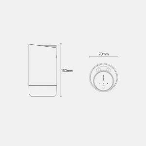 Kup Odorizant auto Baseus negru (ceai alb / piersică suculentă) + cablu USB-C 1m - BSU4032 - {ean13} - Sklep Home Screen