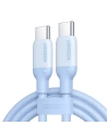 Cablu UGREEN 15281 USB-C/USB-C 60W 2m (albastru)