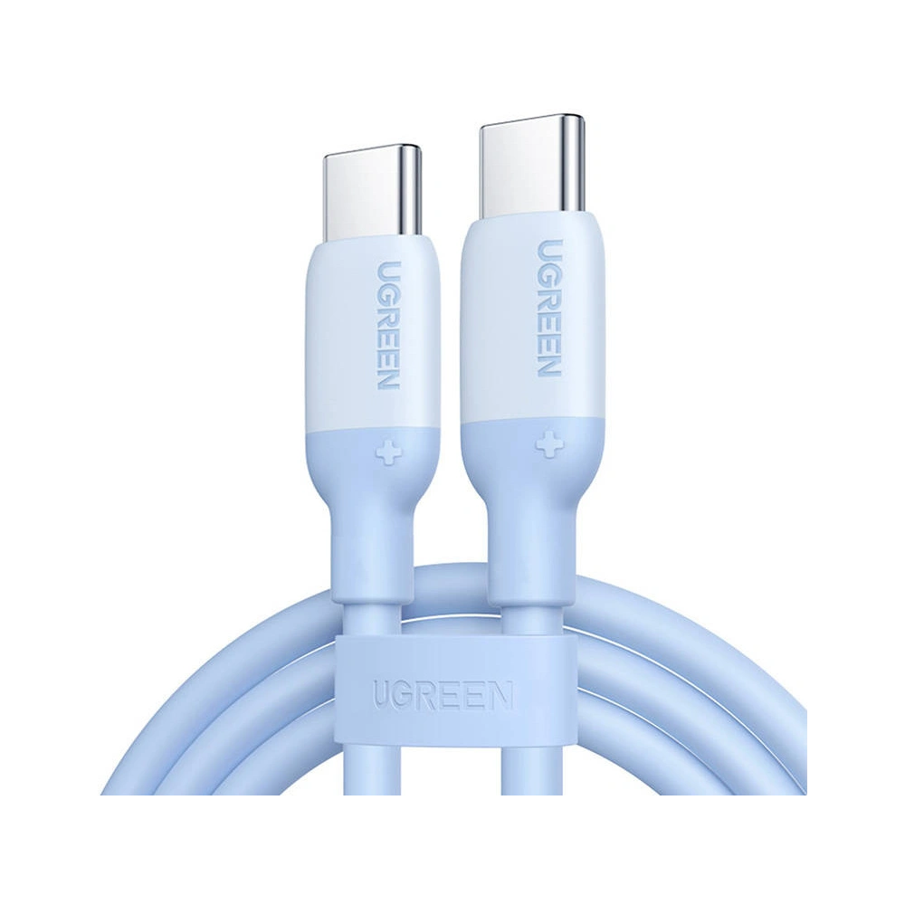 Kabel UGREEN 15281 USB-C/USB-C 60W 2m (niebieski)