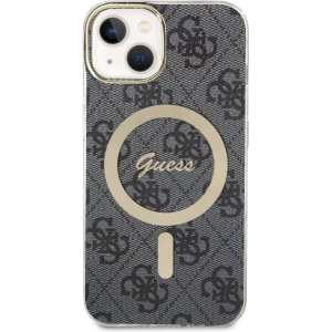 Etui Guess GUHMP14MH4STK Apple iPhone 14 Plus / 15 Plus czarny/black hardcase 4G MagSafe