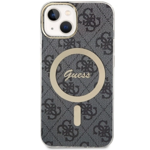 Kup Etui Guess GUHMP14MH4STK Apple iPhone 14 Plus / 15 Plus czarny/black hardcase 4G MagSafe - GUE2491 - {ean13} - Sklep Home Screen
