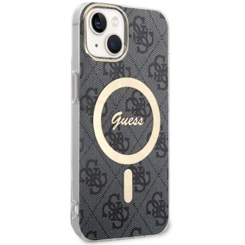 Kup Etui Guess GUHMP14MH4STK Apple iPhone 14 Plus / 15 Plus czarny/black hardcase 4G MagSafe - GUE2491 - {ean13} - Sklep Home Screen