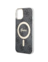 Kup Etui Guess GUHMP14MH4STK Apple iPhone 14 Plus / 15 Plus czarny/black hardcase 4G MagSafe - GUE2491 - {ean13} - Sklep Home Screen