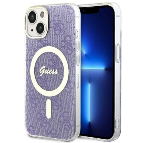 Kup Etui Guess GUHMP14MH4STU Apple iPhone 14 Plus / 15 Plus purpurowy/purple hardcase 4G MagSafe - GUE2493 - {ean13} - Sklep Home Screen