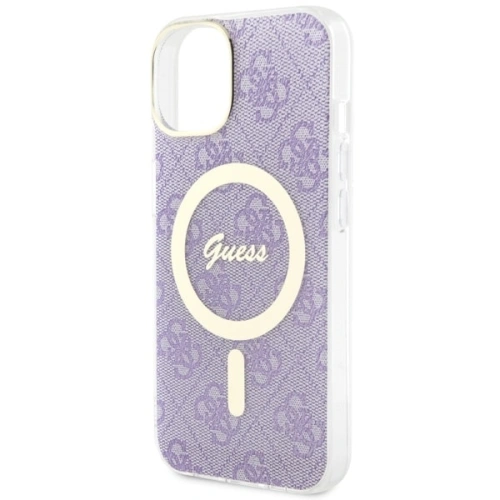 Kup Etui Guess GUHMP14MH4STU Apple iPhone 14 Plus / 15 Plus purpurowy/purple hardcase 4G MagSafe - GUE2493 - {ean13} - Sklep Home Screen