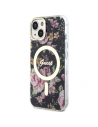 Kup Etui Guess GUHMP14MHCFWSK Apple iPhone 14 Plus / 15 Plus czarny/black hardcase Flower MagSafe - GUE2496 - {ean13} - Sklep Home Screen