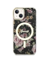 Kup Etui Guess GUHMP14MHCFWSK Apple iPhone 14 Plus / 15 Plus czarny/black hardcase Flower MagSafe - GUE2496 - {ean13} - Sklep Home Screen