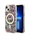 Kup Etui Guess GUHMP14MHCFWSP Apple iPhone 14 Plus / 15 Plus růžový/pink hardcase Flower MagSafe - GUE2497 - {ean13} - Sklep Home Screen