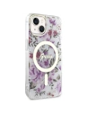 Kup Etui Guess GUHMP14MHCFWST Apple iPhone 14 Plus / 15 Plus transparentní tvrdý kryt Flower MagSafe - GUE2498 - {ean13} - Sklep Home Screen