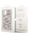 Kup Etui Guess GUHMP14MHCFWST Apple iPhone 14 Plus / 15 Plus transparentní tvrdý kryt Flower MagSafe - GUE2498 - {ean13} - Sklep Home Screen