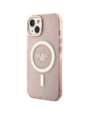 Kup Etui Guess GUHMP14MHCMCGP Apple iPhone 14 Plus / 15 Plus roz colorat/pink hardcase Glitter Gold MagSafe - GUE2500 - {ean13} - Sklep Home Screen