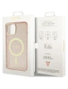 Kup Etui Guess GUHMP14MHCMCGP Apple iPhone 14 Plus / 15 Plus roz colorat/pink hardcase Glitter Gold MagSafe - GUE2500 - {ean13} - Sklep Home Screen
