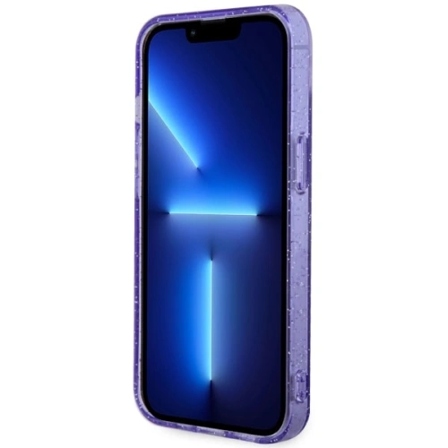 Kup Guess Apple Tasche GUHMP14MHCMCGU iPhone 14 Plus / 15 Plus lila/violett Hartschale Glitter Gold MagSafe - GUE2501 - {ean13} - Sklep Home Screen