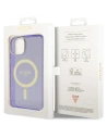 Kup Etui Guess GUHMP14MHCMCGU Apple iPhone 14 Plus / 15 Plus purpurie/purple hardcase Glitter Gold MagSafe - GUE2501 - {ean13} - Sklep Home Screen