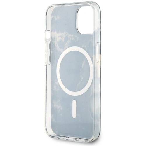 Buy Guess GUHMP14MHTMRSK Apple iPhone 14 Plus / 15 Plus black hardcase Golden Marble MagSafe - GUE2503 - {ean13} - Home Screen Store Europe