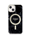 Kup Etui Guess GUHMP14MPCUMAK Apple iPhone 14 Plus / 15 Plus czarny/black hardcase Marble MagSafe - GUE2505 - {ean13} - Sklep Home Screen