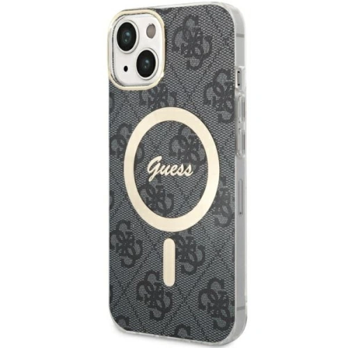 Kup Etui Guess GUHMP14SH4STK Apple iPhone 14 czarny/black hardcase 4G MagSafe - GUE2506 - {ean13} - Sklep Home Screen