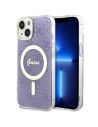 Etui Guess GUHMP14SH4STU Apple iPhone 14 purpurový/purple hardcase 4G MagSafe