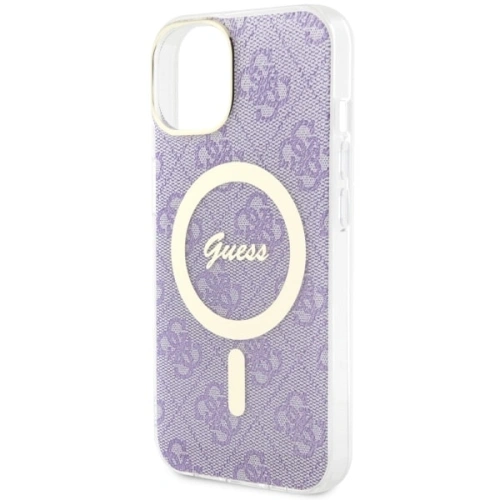 Etui Guess GUHMP14SH4STU Apple iPhone 14 purpurový/purple hardcase 4G MagSafe