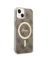Kup Etui Guess GUHMP14SH4STW Apple iPhone 14 hnědý/brown hardcase 4G MagSafe - GUE2509 - {ean13} - Sklep Home Screen