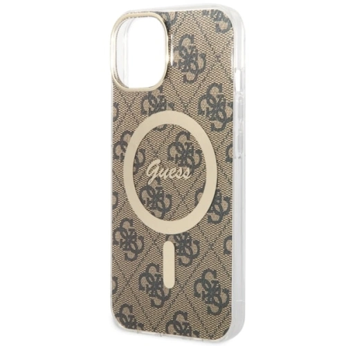Kup Etui Guess GUHMP14SH4STW Apple iPhone 14 hnědý/brown hardcase 4G MagSafe - GUE2509 - {ean13} - Sklep Home Screen