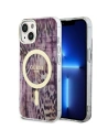 Etui Guess GUHMP14SHLEOPWP Apple iPhone 14 różowy/pink hardcase Leopard MagSafe