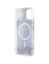 Etui Guess GUHMP14SHTMRSU Apple iPhone 14 lila/purple kemény tok Golden Marble MagSafe