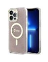 Etui Guess GUHMP14XH4STP Apple iPhone 14 Pro Max różowy/pink hardcase 4G MagSafe