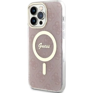 Kup Etui Guess GUHMP14XH4STP Apple iPhone 14 Pro Max růžový/pink hardcase 4G MagSafe - GUE2526 - {ean13} - Sklep Home Screen