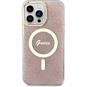 Kup Etui Guess GUHMP14XH4STP Apple iPhone 14 Pro Max růžový/pink hardcase 4G MagSafe - GUE2526 - {ean13} - Sklep Home Screen