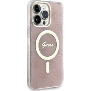 Kup Etui Guess GUHMP14XH4STP Apple iPhone 14 Pro Max růžový/pink hardcase 4G MagSafe - GUE2526 - {ean13} - Sklep Home Screen
