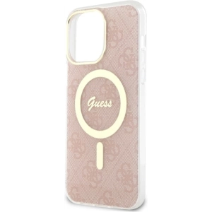 Kup Etui Guess GUHMP14XH4STP Apple iPhone 14 Pro Max růžový/pink hardcase 4G MagSafe - GUE2526 - {ean13} - Sklep Home Screen
