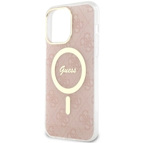 Kup Etui Guess GUHMP14XH4STP Apple iPhone 14 Pro Max růžový/pink hardcase 4G MagSafe - GUE2526 - {ean13} - Sklep Home Screen