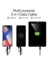 Kup Spigen C10I3 3w1 USB-C, Lightning & microUSB kabel 150cm černý - SPN770BLK - {ean13} - Sklep Home Screen