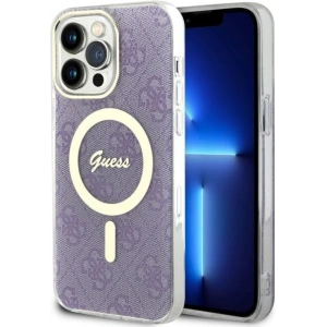 Kup Etui Guess GUHMP14XH4STU Apple iPhone 14 Pro Max purpurowy/purple hardcase 4G MagSafe - GUE2527 - {ean13} - Sklep Home Screen