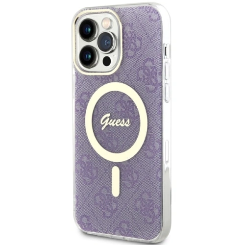 Kup Etui Guess GUHMP14XH4STU Apple iPhone 14 Pro Max purpurový/purple hardcase 4G MagSafe - GUE2527 - {ean13} - Sklep Home Screen