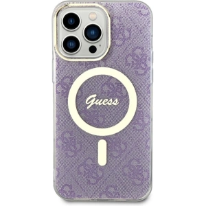 Kup Etui Guess GUHMP14XH4STU Apple iPhone 14 Pro Max purpurový/purple hardcase 4G MagSafe - GUE2527 - {ean13} - Sklep Home Screen