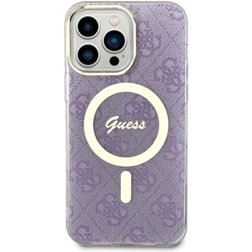 Kup Etui Guess GUHMP14XH4STU Apple iPhone 14 Pro Max purpurový/purple hardcase 4G MagSafe - GUE2527 - {ean13} - Sklep Home Screen