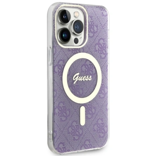 Kup Etui Guess GUHMP14XH4STU Apple iPhone 14 Pro Max purpurový/purple hardcase 4G MagSafe - GUE2527 - {ean13} - Sklep Home Screen