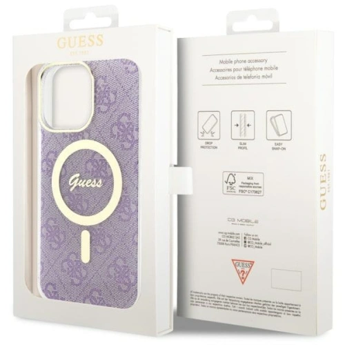 Kup Etui Guess GUHMP14XH4STU Apple iPhone 14 Pro Max purpurový/purple hardcase 4G MagSafe - GUE2527 - {ean13} - Sklep Home Screen