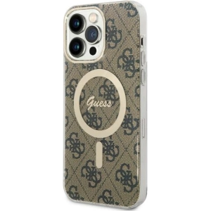 Kup Etui Guess GUHMP14XH4STW Apple iPhone 14 Pro Max hnědý/brown hardcase 4G MagSafe - GUE2528 - {ean13} - Sklep Home Screen
