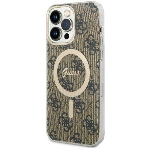 Kup Etui Guess GUHMP14XH4STW Apple iPhone 14 Pro Max hnědý/brown hardcase 4G MagSafe - GUE2528 - {ean13} - Sklep Home Screen