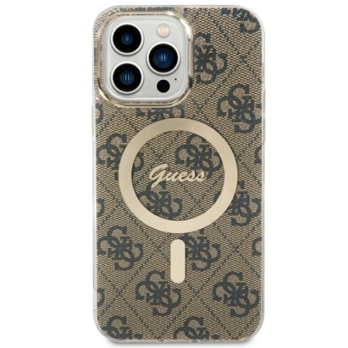 Kup Etui Guess GUHMP14XH4STW Apple iPhone 14 Pro Max hnědý/brown hardcase 4G MagSafe - GUE2528 - {ean13} - Sklep Home Screen