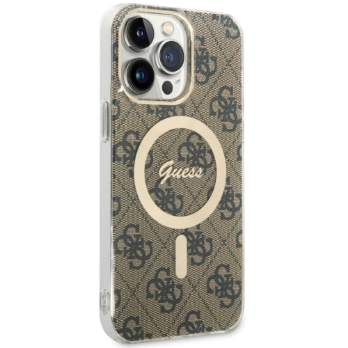 Kup Etui Guess GUHMP14XH4STW Apple iPhone 14 Pro Max hnědý/brown hardcase 4G MagSafe - GUE2528 - {ean13} - Sklep Home Screen