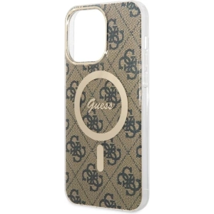 Kup Etui Guess GUHMP14XH4STW Apple iPhone 14 Pro Max hnědý/brown hardcase 4G MagSafe - GUE2528 - {ean13} - Sklep Home Screen
