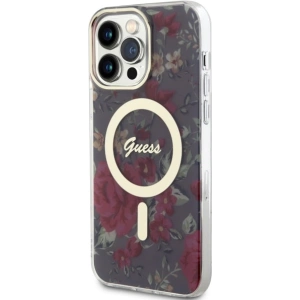 Kup Etui Guess GUHMP14XHCFWSA Apple iPhone 14 Pro Max zelený/khaki hardcase Flower MagSafe - GUE2529 - {ean13} - Sklep Home Screen