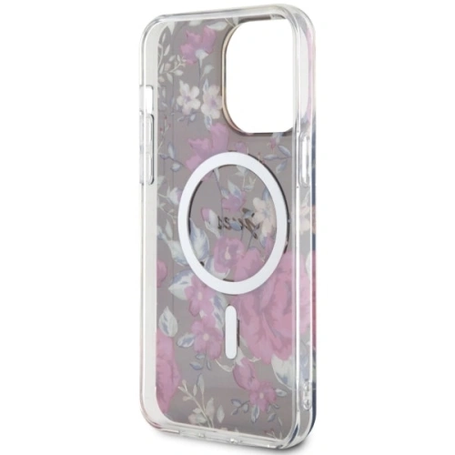 Kup Etui Guess GUHMP14XHCFWSA Apple iPhone 14 Pro Max zelený/khaki hardcase Flower MagSafe - GUE2529 - {ean13} - Sklep Home Screen
