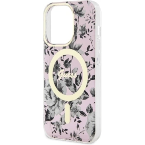 Kup Etui Guess GUHMP14XHCFWSP Apple iPhone 14 Pro Max růžová/pink hardcase Flower MagSafe - GUE2531 - {ean13} - Sklep Home Screen